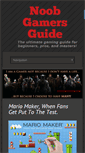 Mobile Screenshot of noobgamersguide.com